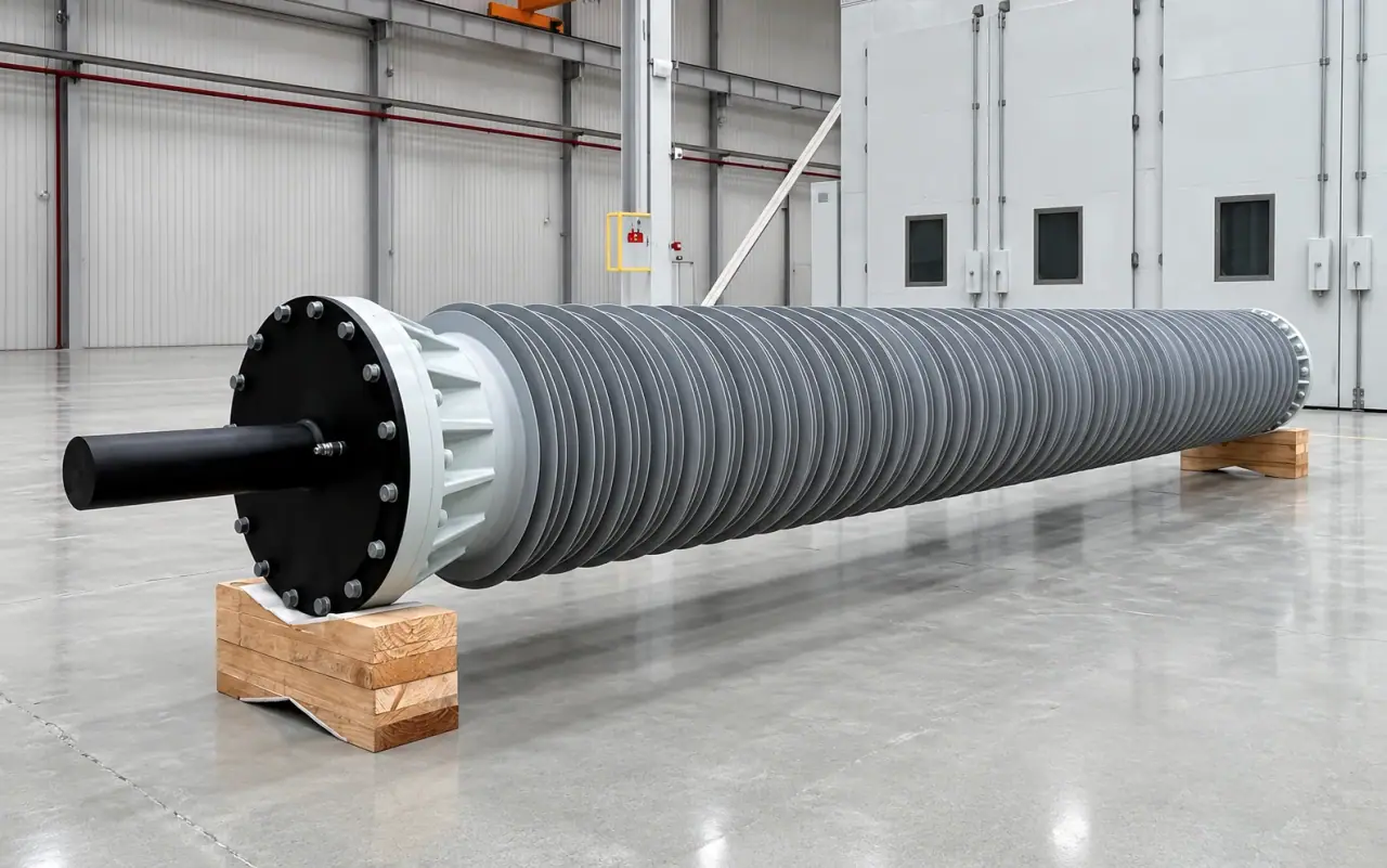 SF6 gas-insulated composite bushing product display