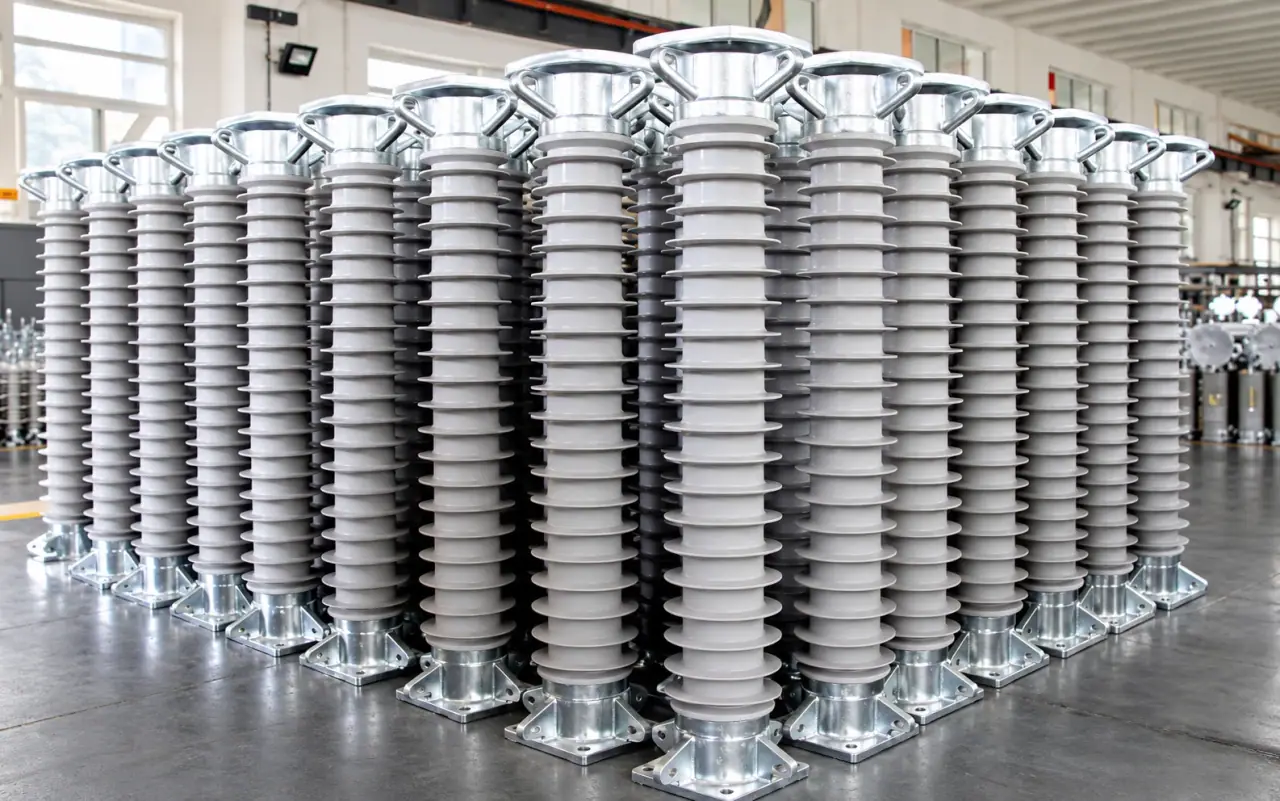 Station post insulator product display